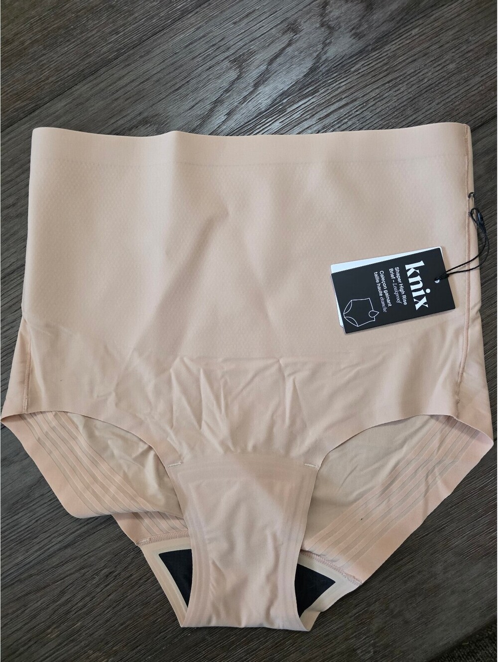 Knix Shaper High Rise Leakproof Brief - Nude, Size XL